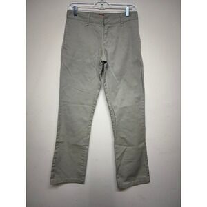 Dickies Girl Khaki Work Pants Women's Size 5 Straight Leg Utility Trousers